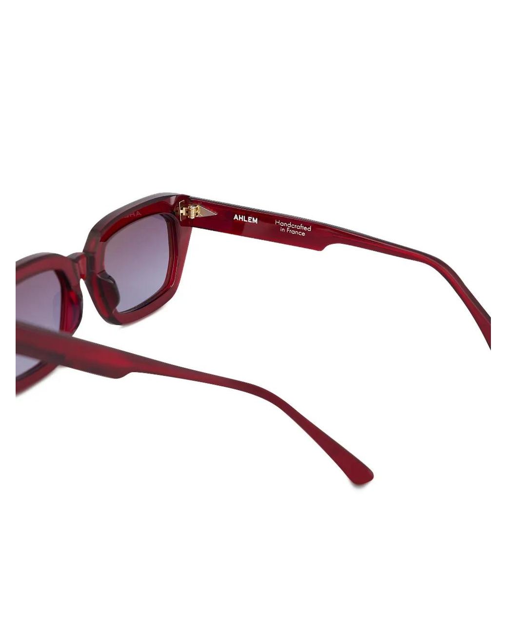 Ahlem Red Jeanne Geometric-Frame Sunglasses
