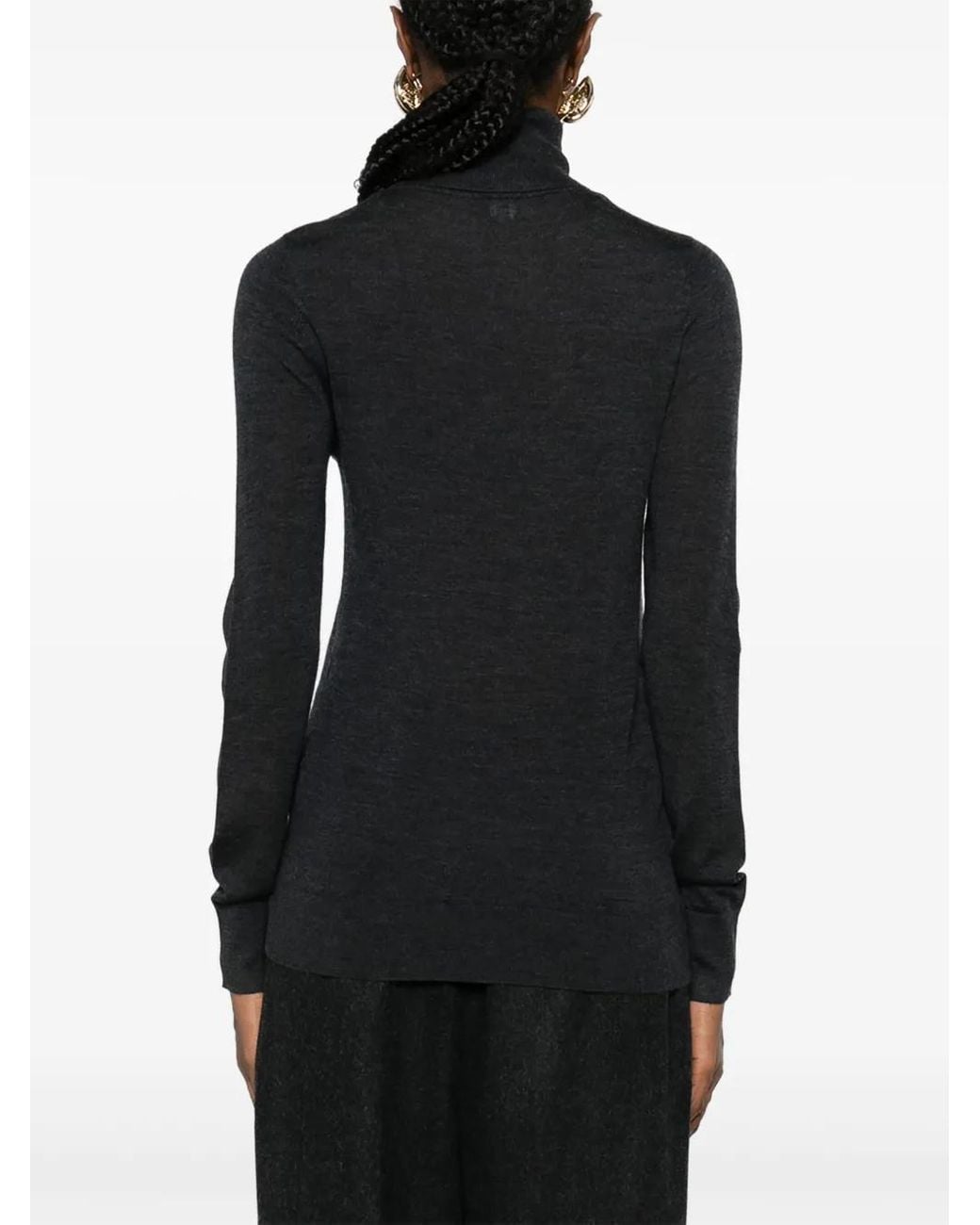 Pull À Col Roulé Totême en coloris Black