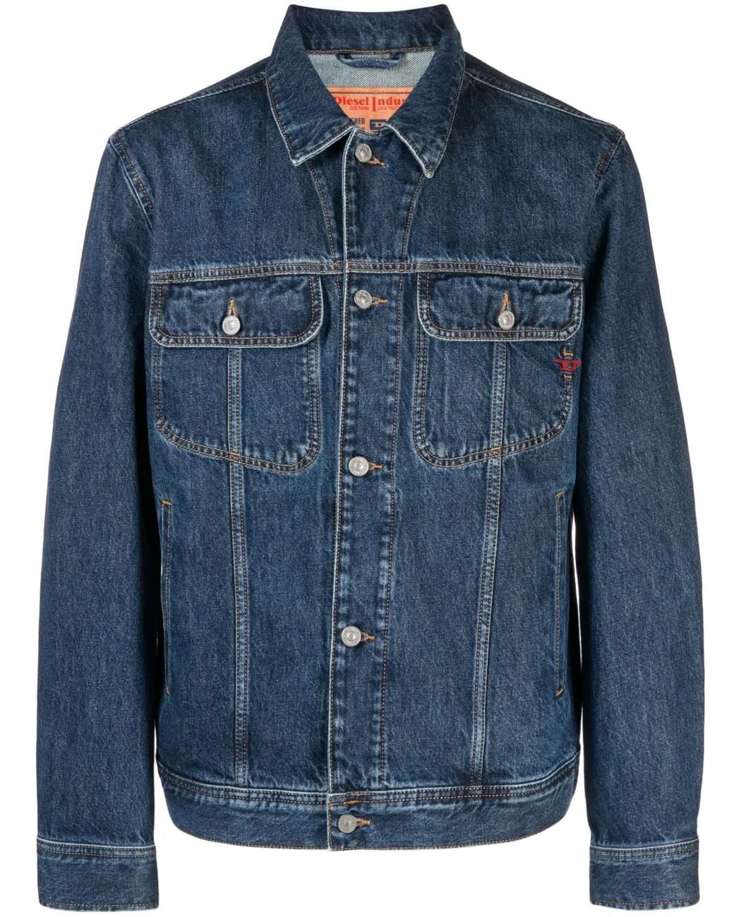 DIESEL Blue D Barcy Jacket for men