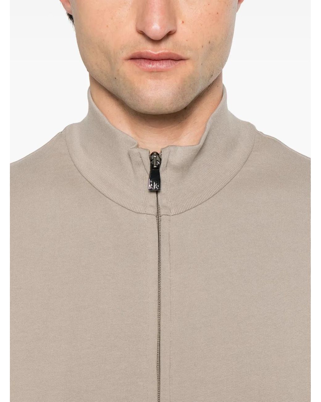Corneliani Natural Two-Way Sweatshirt for men