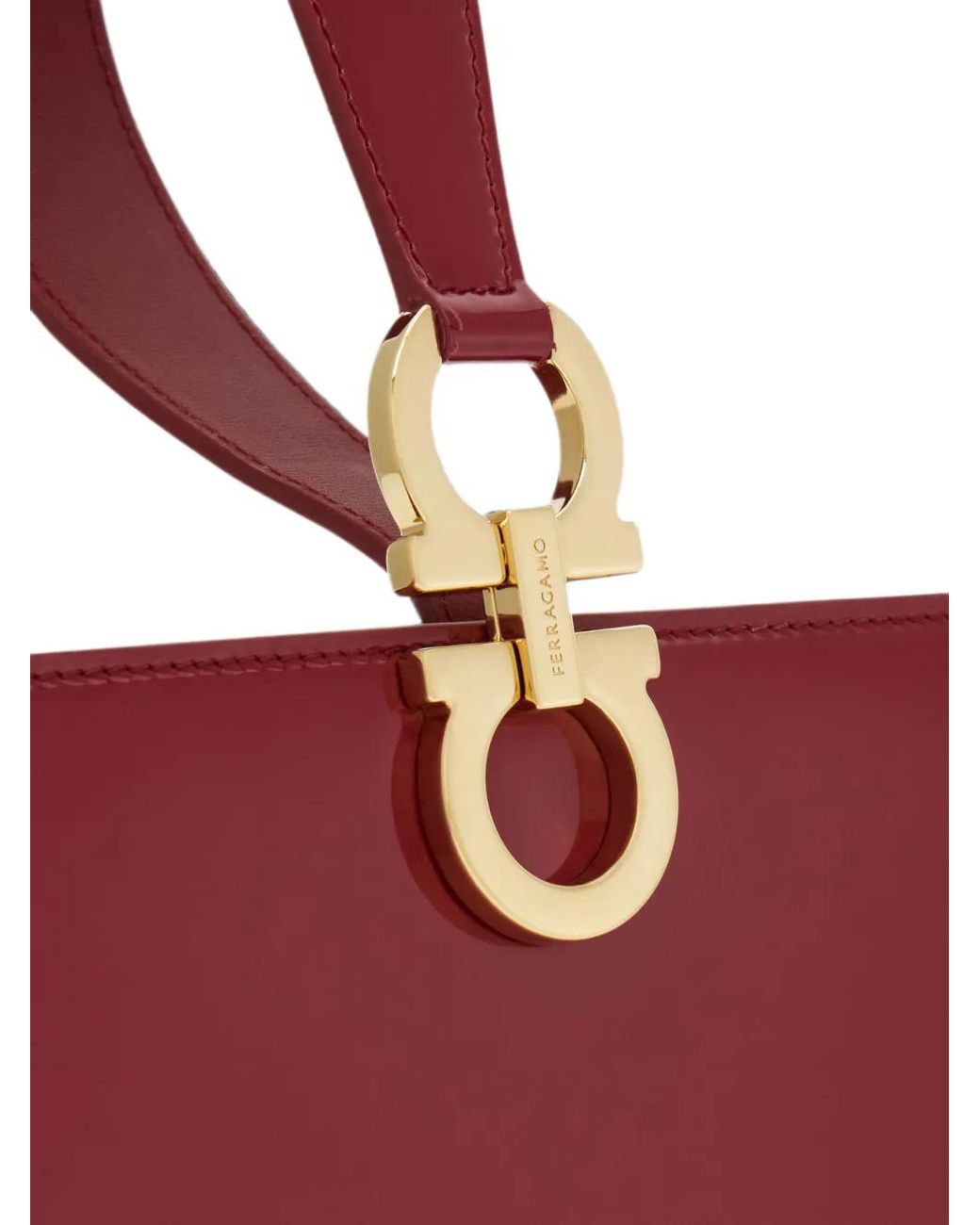 Clutch Mini di Ferragamo in Red