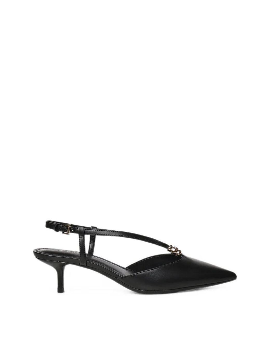 MICHAEL Michael Kors Black Escarpins En Cuir À Boucles