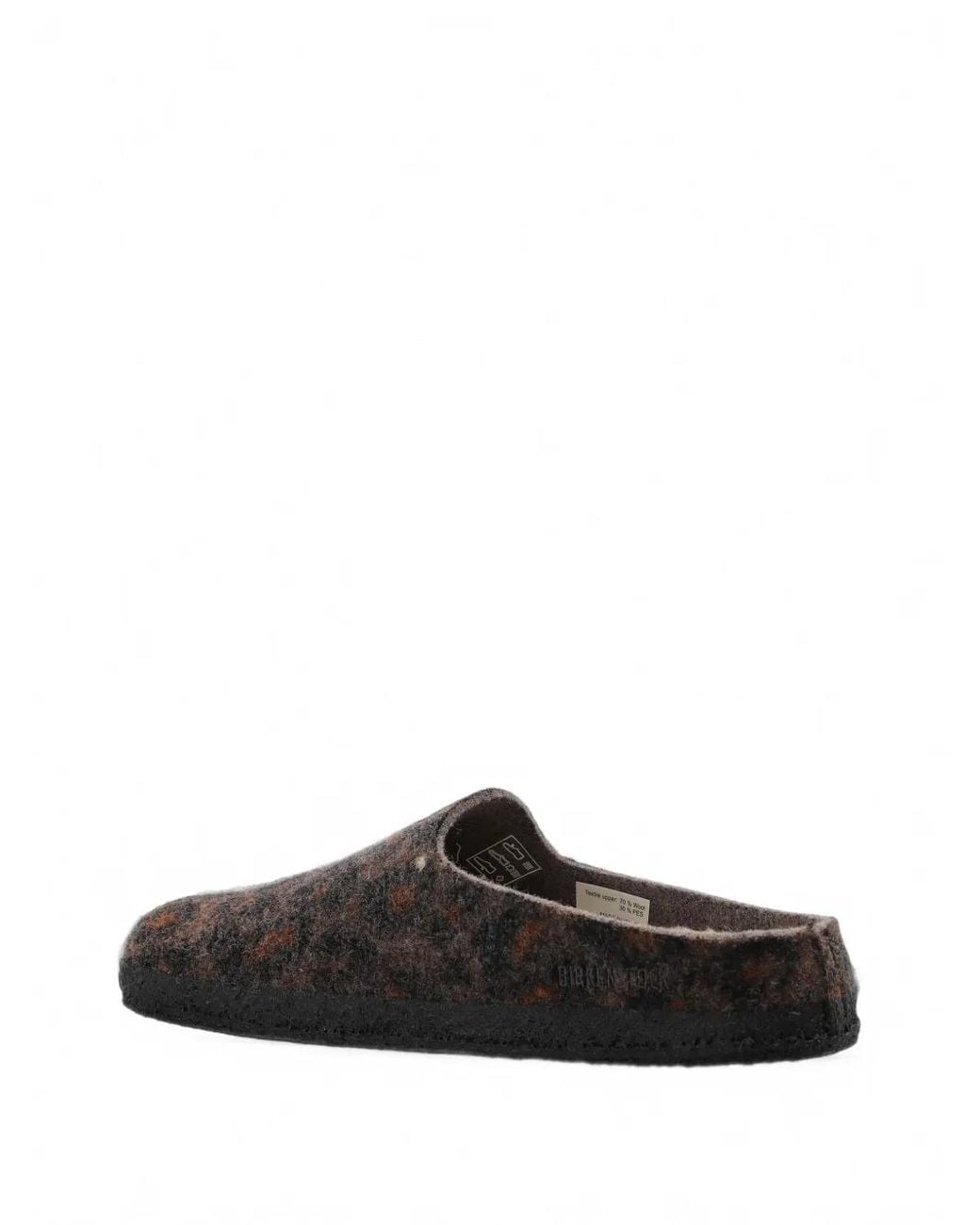Birkenstock White Mules Amsterdam Wrapped Dip À Imprimé Léopard