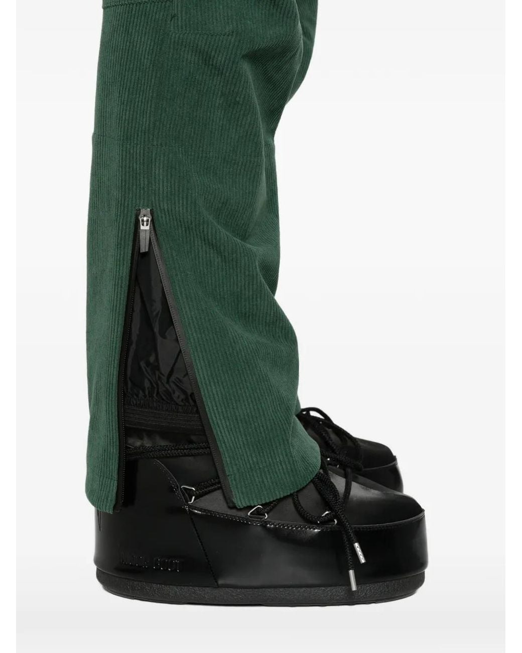 Colmar Green Corduroy Ski Trousers for men