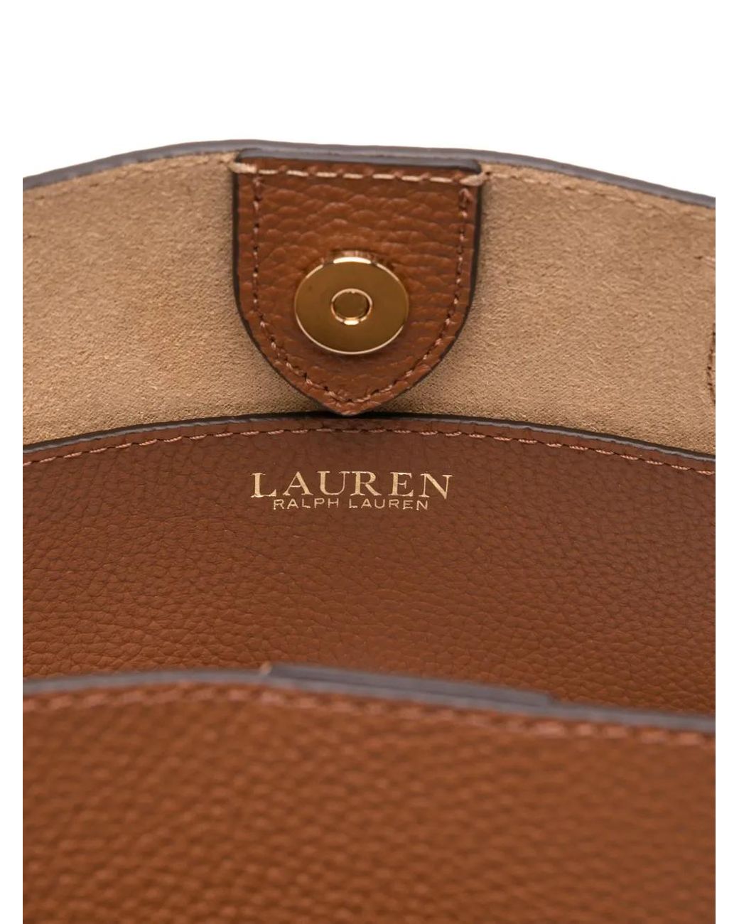 Ralph Lauren Brown Small Cameryn Tote Bag