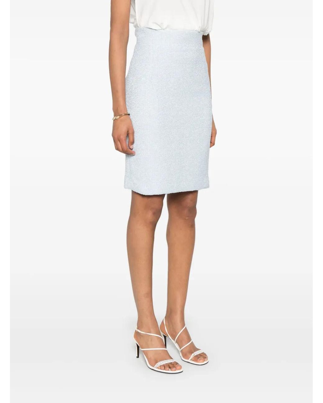 Tagliatore White Nell Mini Skirt