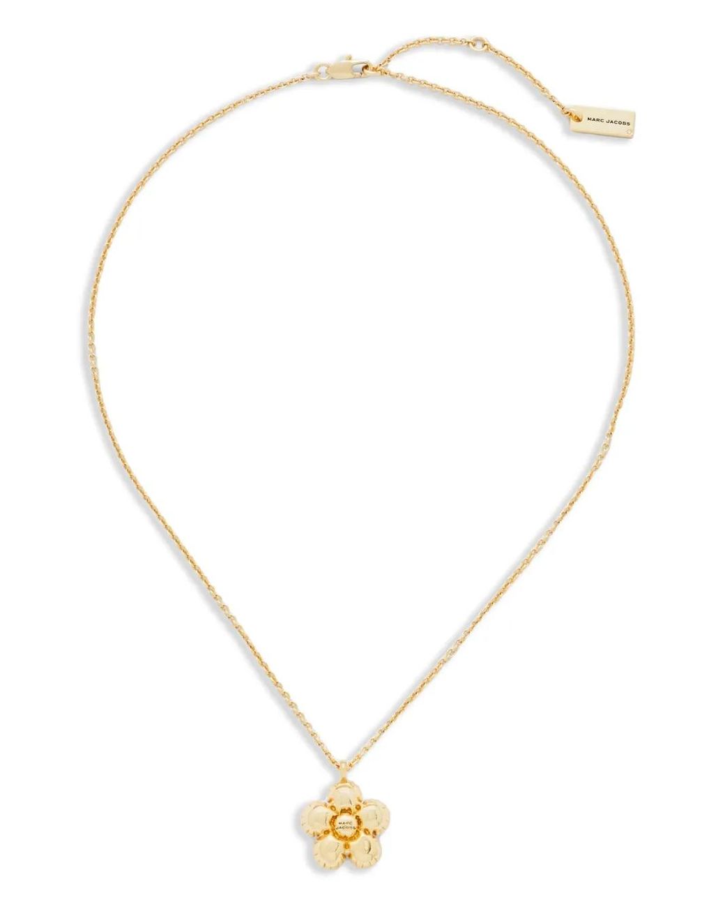 Collier Daisy Balloon Marc Jacobs en coloris White