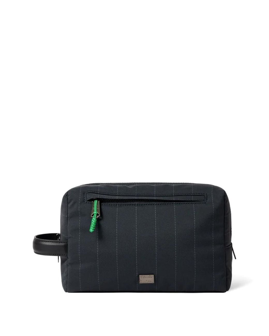 Trousse Da Bagno Gessata di Paul Smith in Black da Uomo