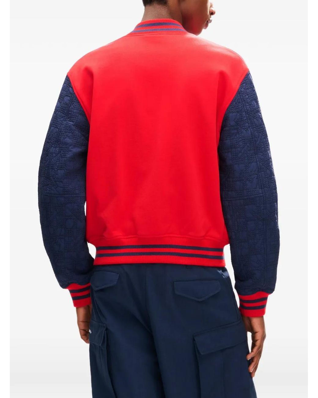 KENZO Gram Embroidered Varsity Bomber Jacket for men