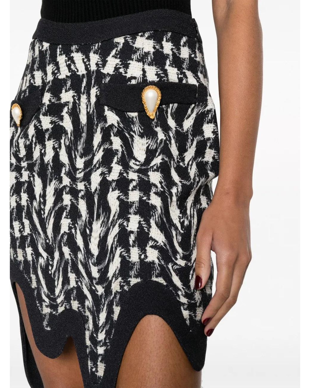 Moschino Black Skirts