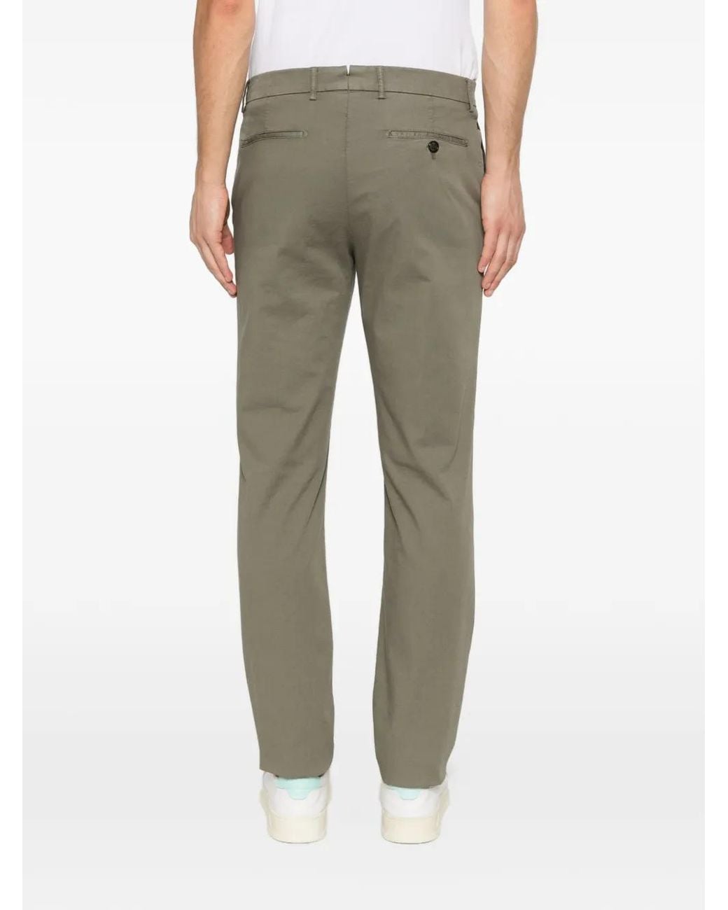 Berwich Gray Vulcano Trousers for men
