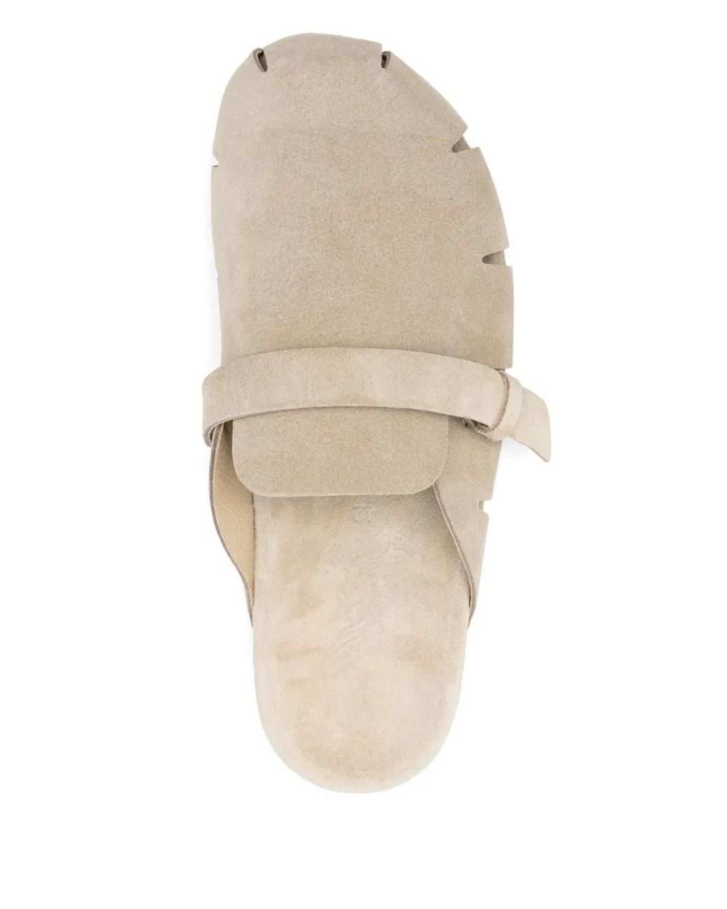 Ancient Greek Sandals White Atlas Sandals for men