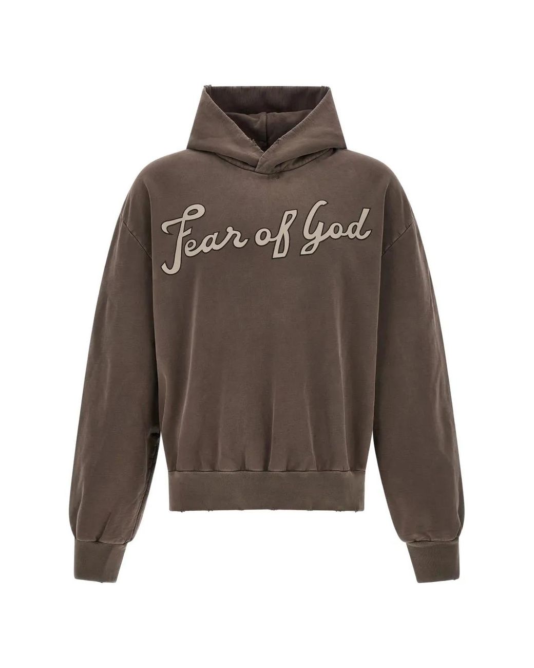 Fear Of God Brown 26 Classic Half Raglan Hoodie for men