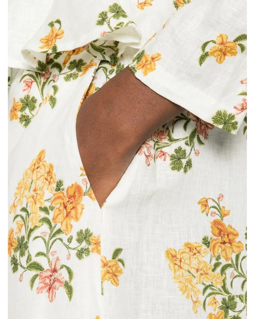 Agua Bendita White Tota Cordillera Trousers