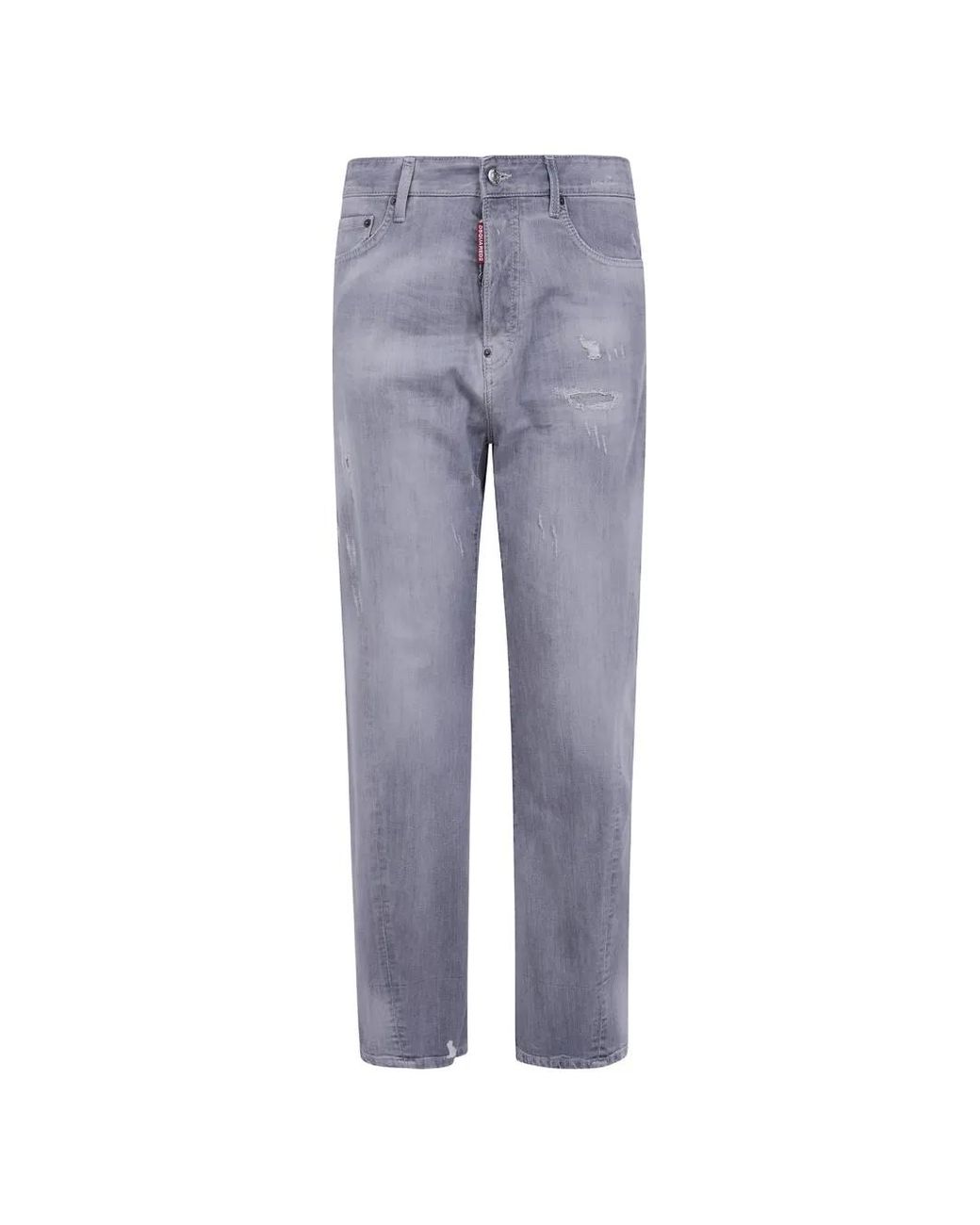 Vaqueros Anchos Con Efecto Envejecido DSquared² de hombre de color Blue