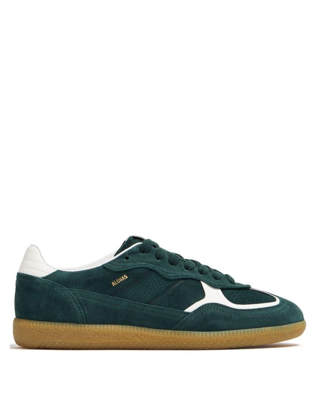 Alohas Women's Leather and Suede Sneakers Brown