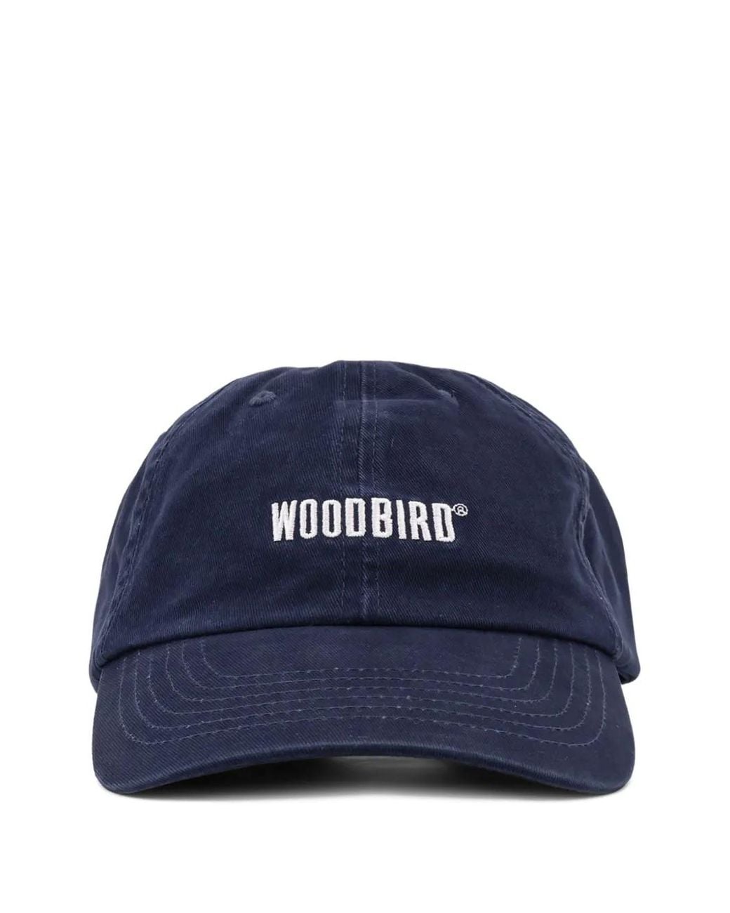 Woodbird Blue Casquette Wbcore À Logo Brodé for men