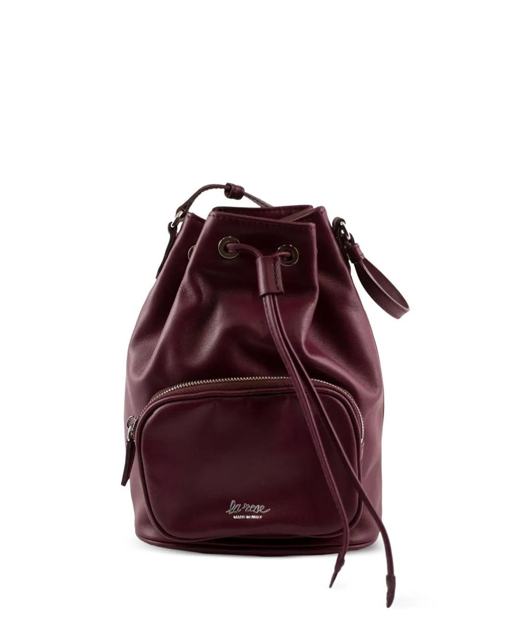 LA ROSE Purple Beuteltasche Mit Kordelzug