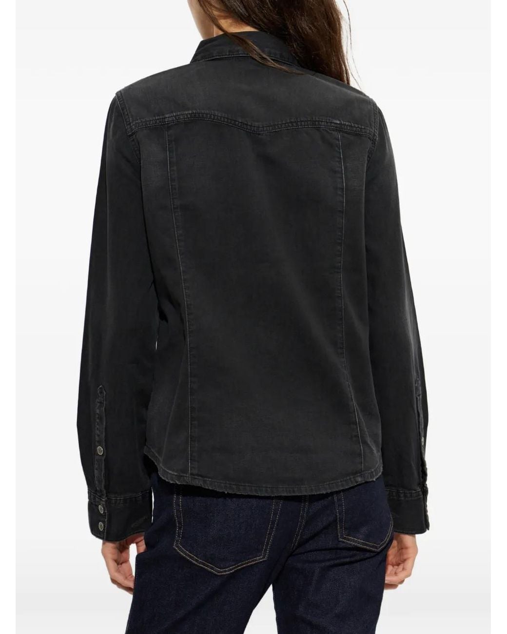 DIESEL Black Western Shirt