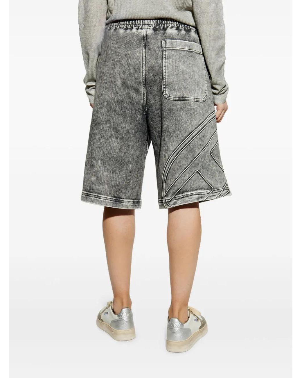 DIESEL Gray D-Enny-Track Shorts