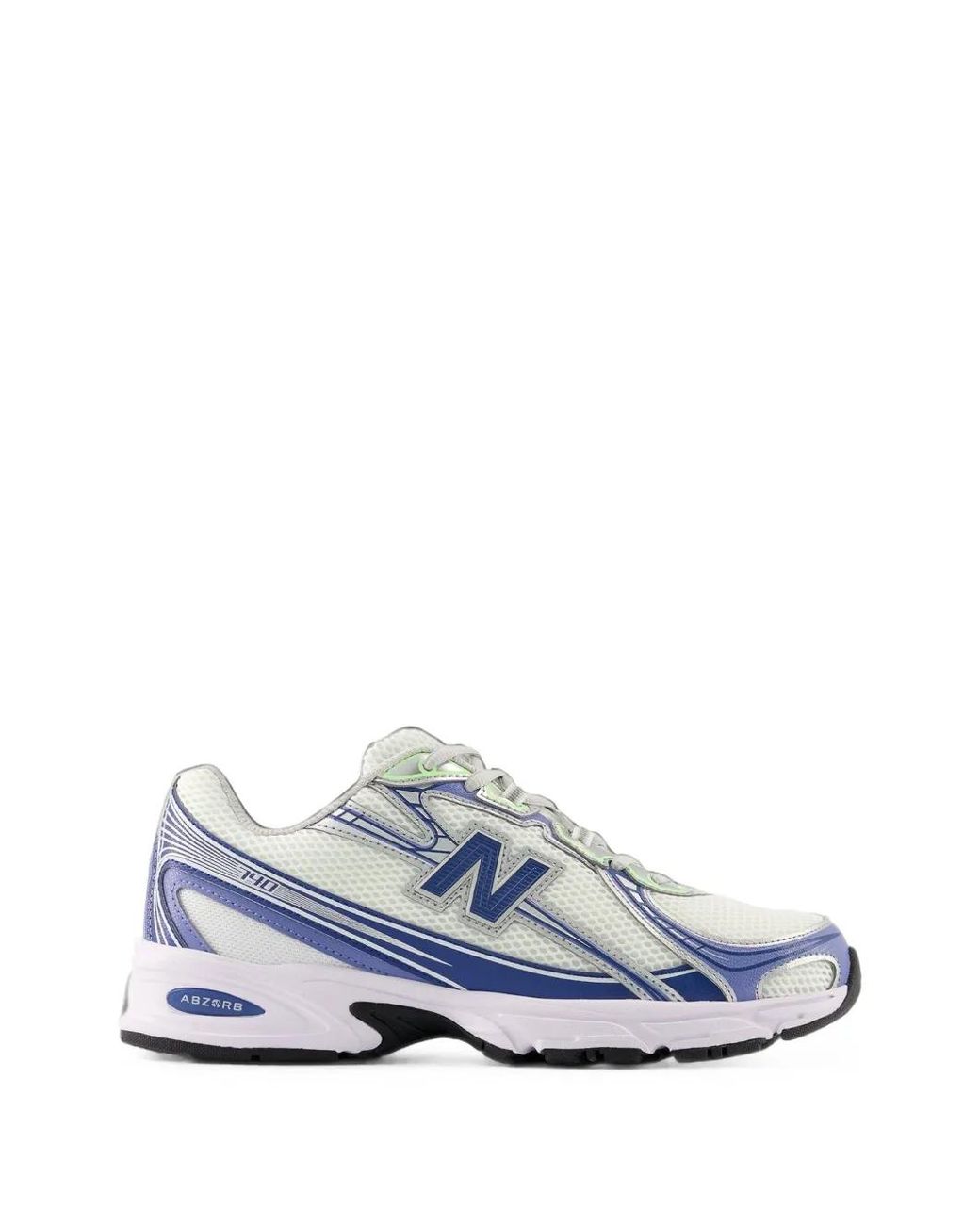 New Balance White 740 Mesh Sneakers for men