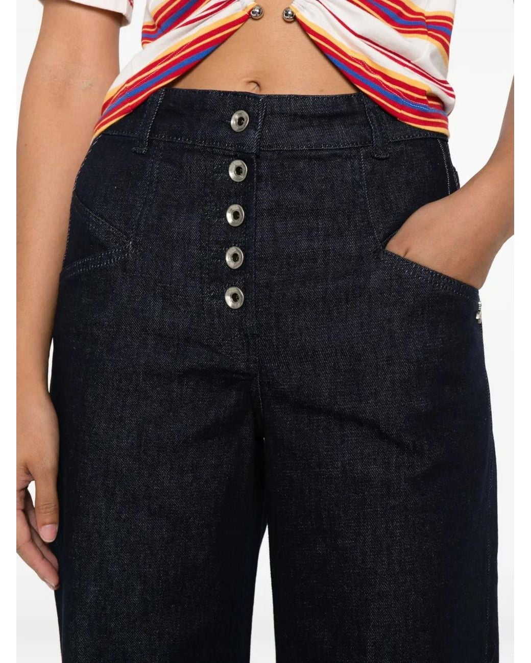 Patrizia Pepe Blue Pants