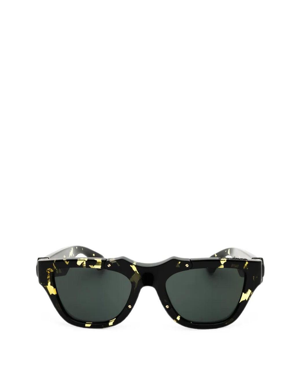 Burberry Black Rectangular-Frame Sunglasses for men