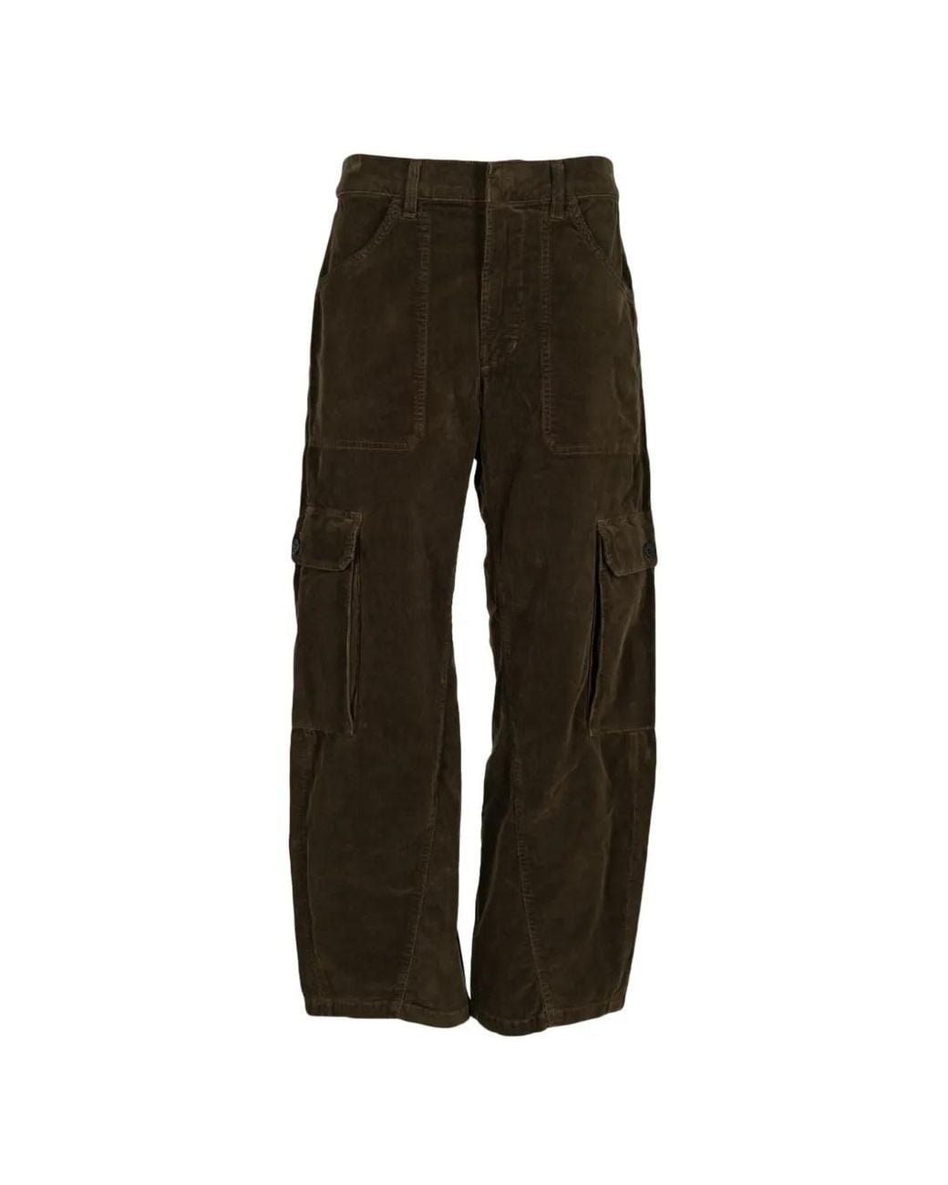 Citizens of Humanity Green Thassos Corduroy Cargo Pants