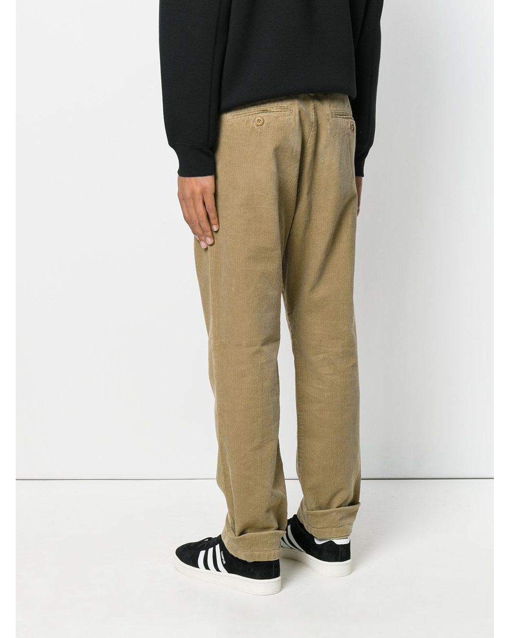 Carhartt Corduroy Trousers in Natural for Men | Lyst