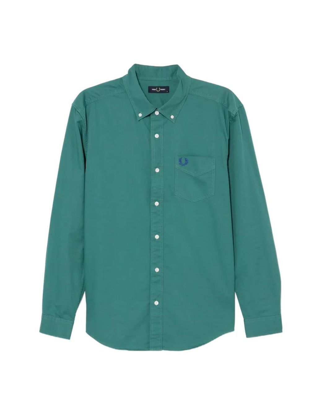 Fred Perry Green Pocket Shirt for men