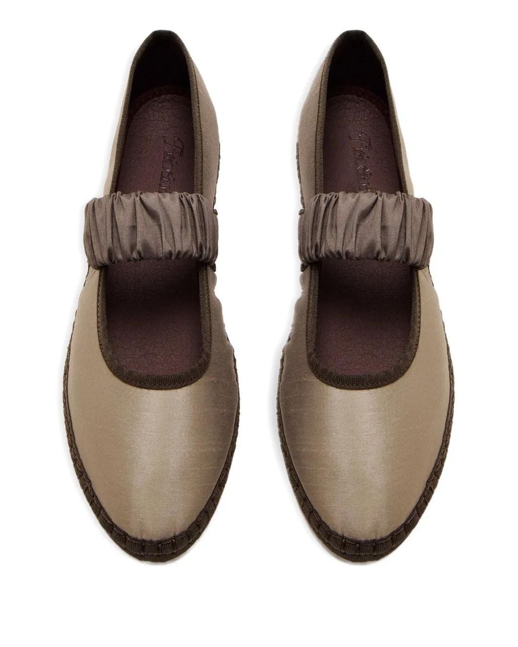 Flabelus Brown Mafalda Flat Espadrilles