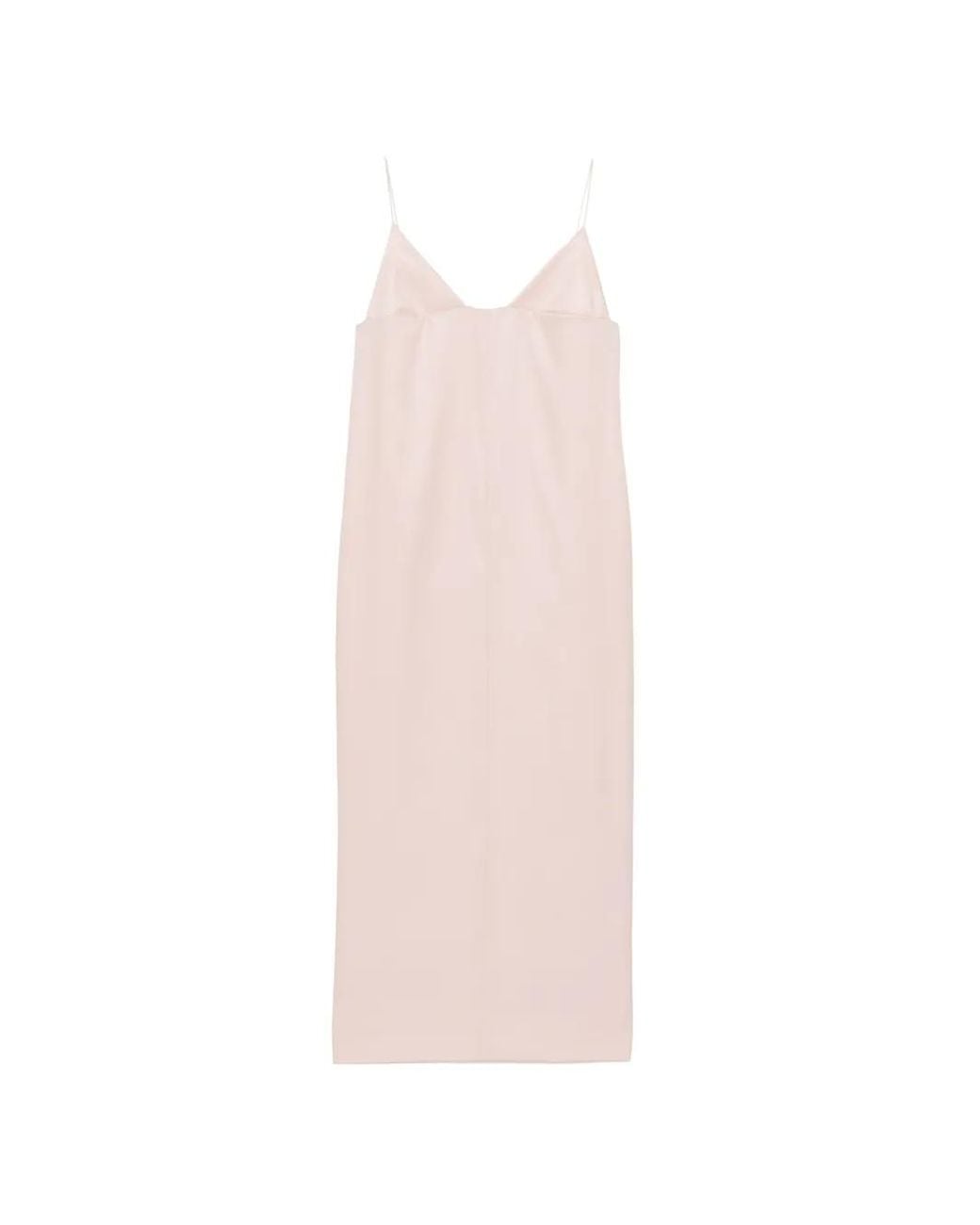 Brandon Maxwell White Bridges Maxi Dress