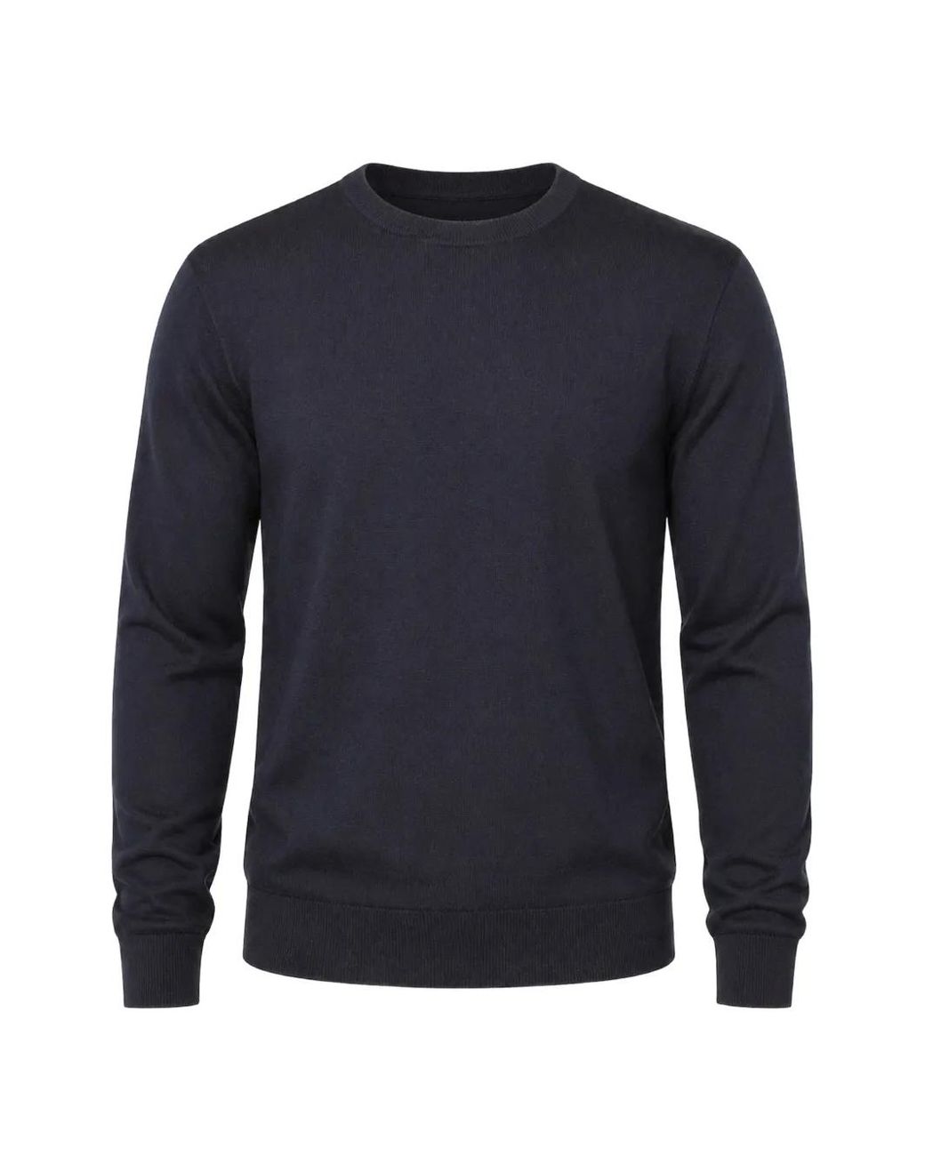 Altea Blue Crew-Neck Sweater for men