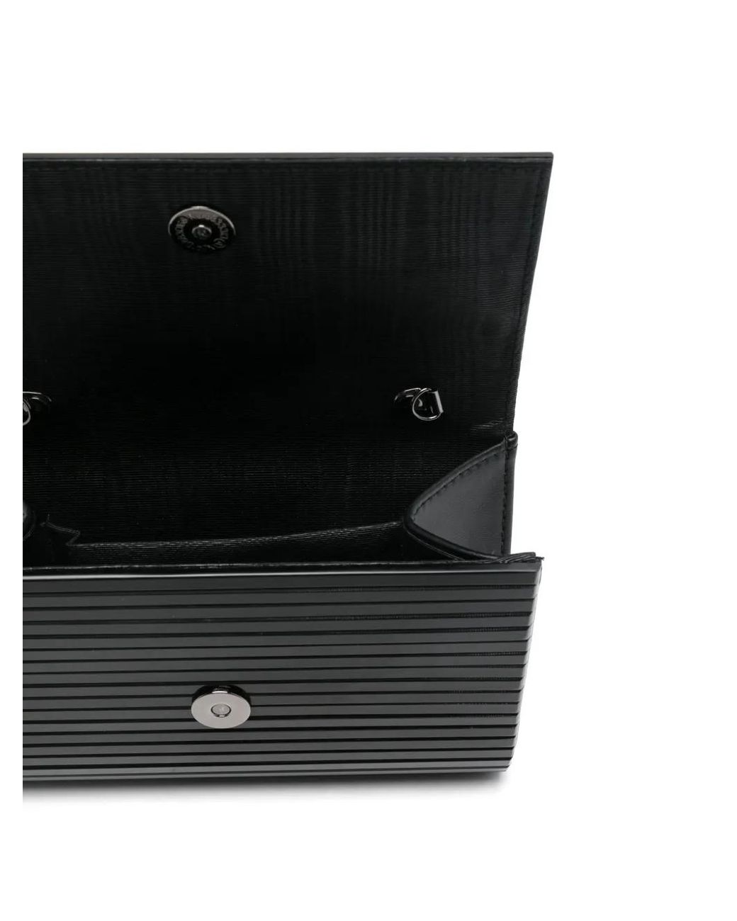 Kurt Geiger Black Drench Party Eagle Clutch Bag