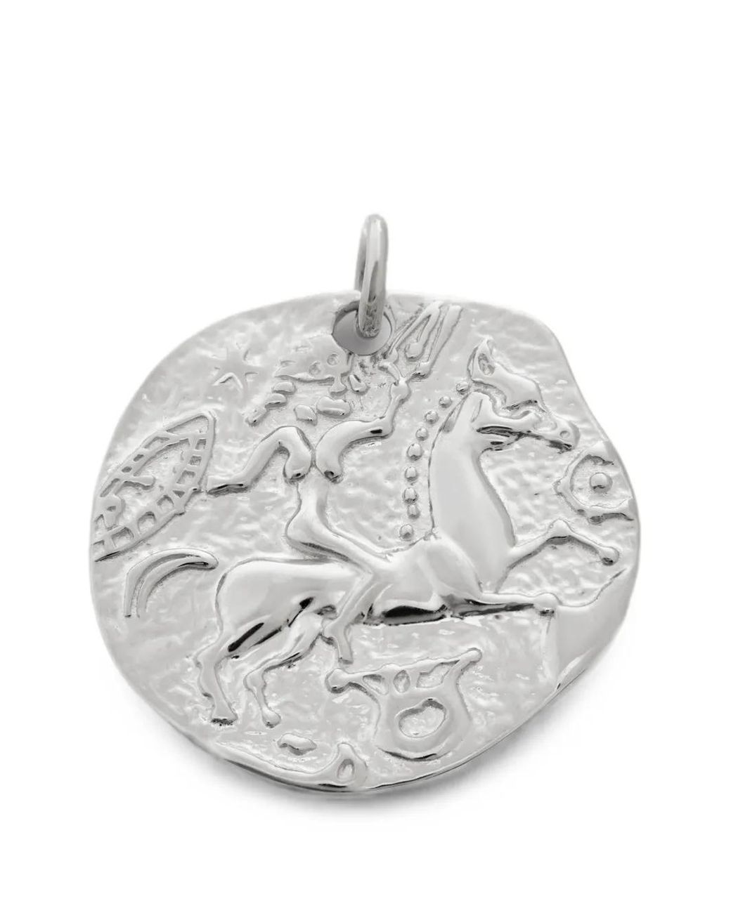 Monica Vinader Gray Goddess Pendant Necklace