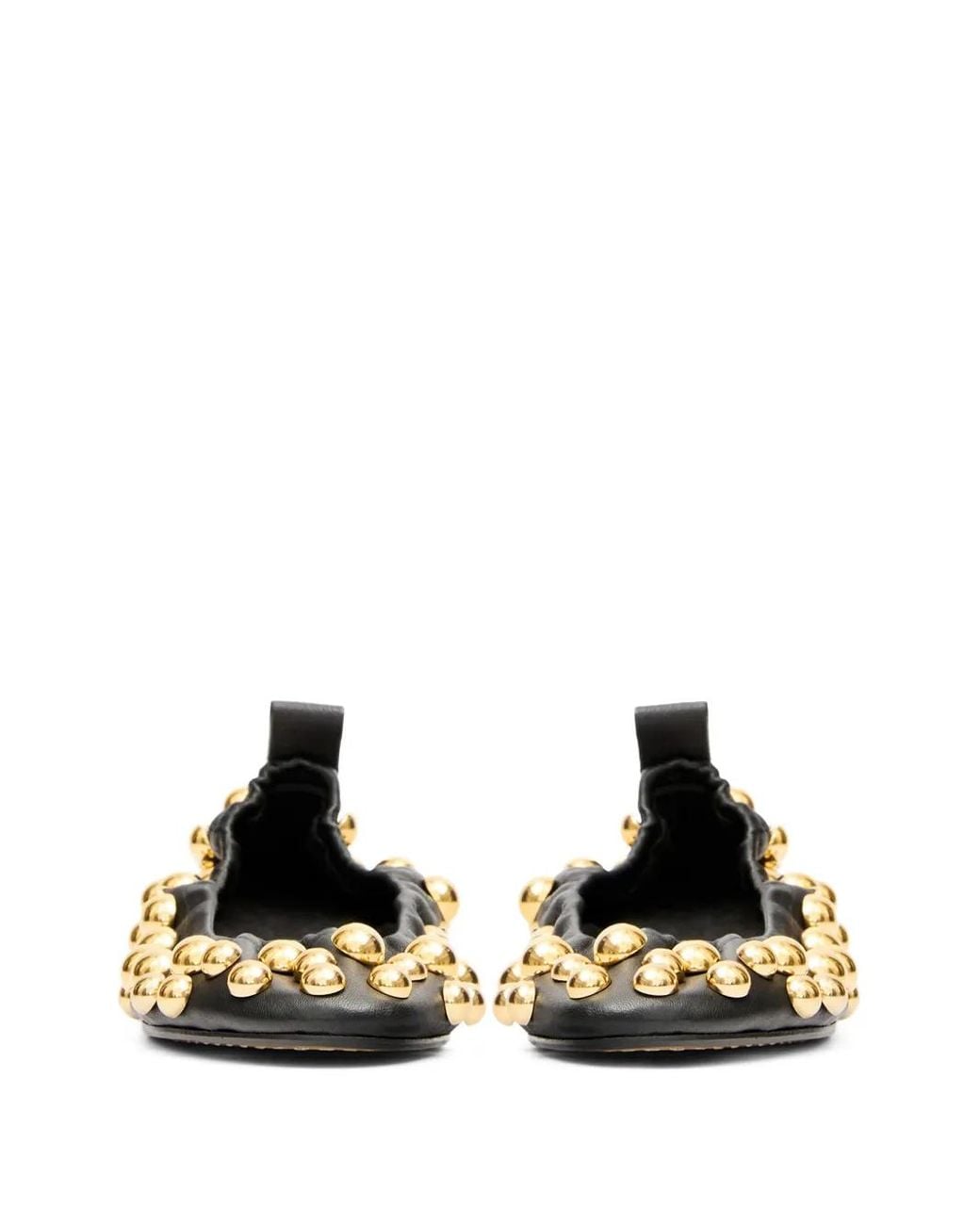 Isabel Marant Black Ballerina Shoes