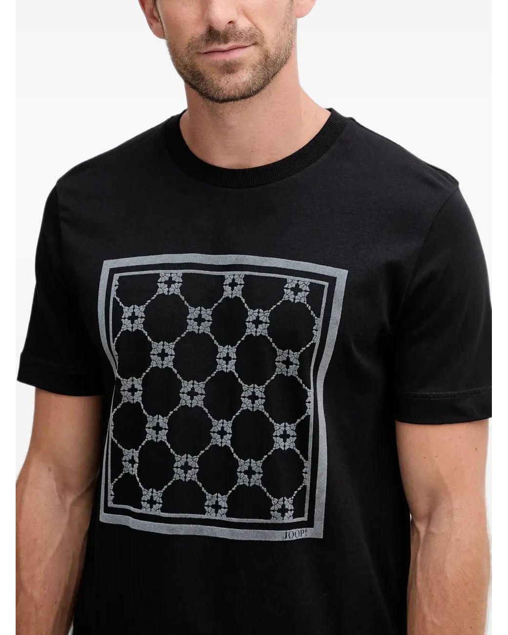 Joop! Black Graphic-Print T-Shirt for men