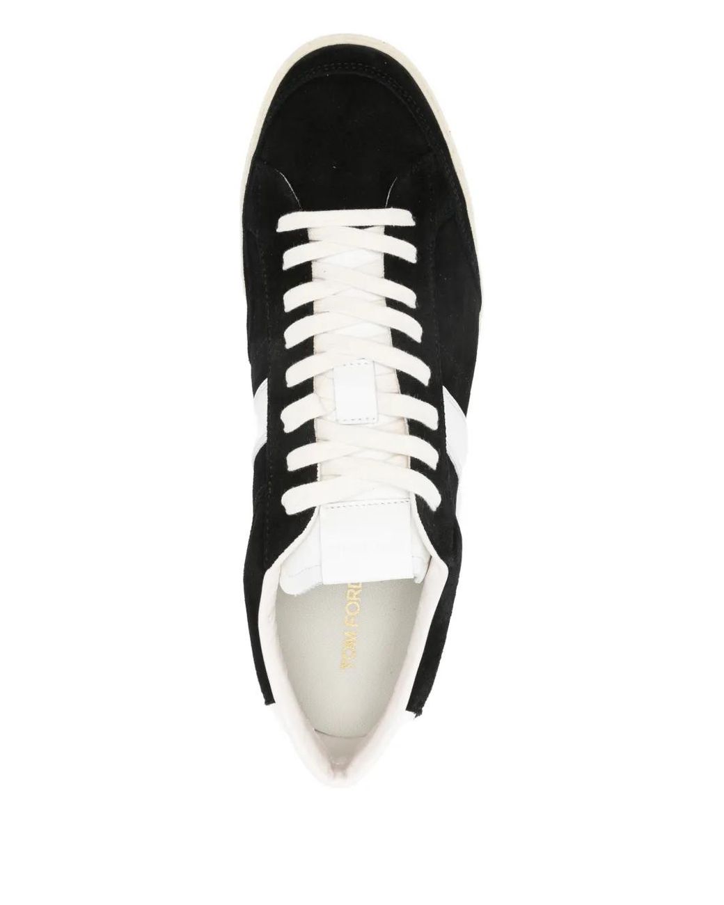 Tom Ford Black Suede Sneakers for men
