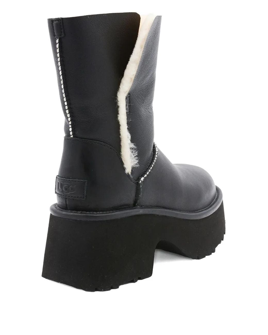 Ugg Black Esmee Lederstiefel