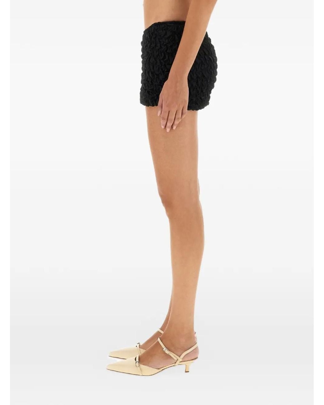 Selia Richwood White Lia Ruffled Mini Skirt