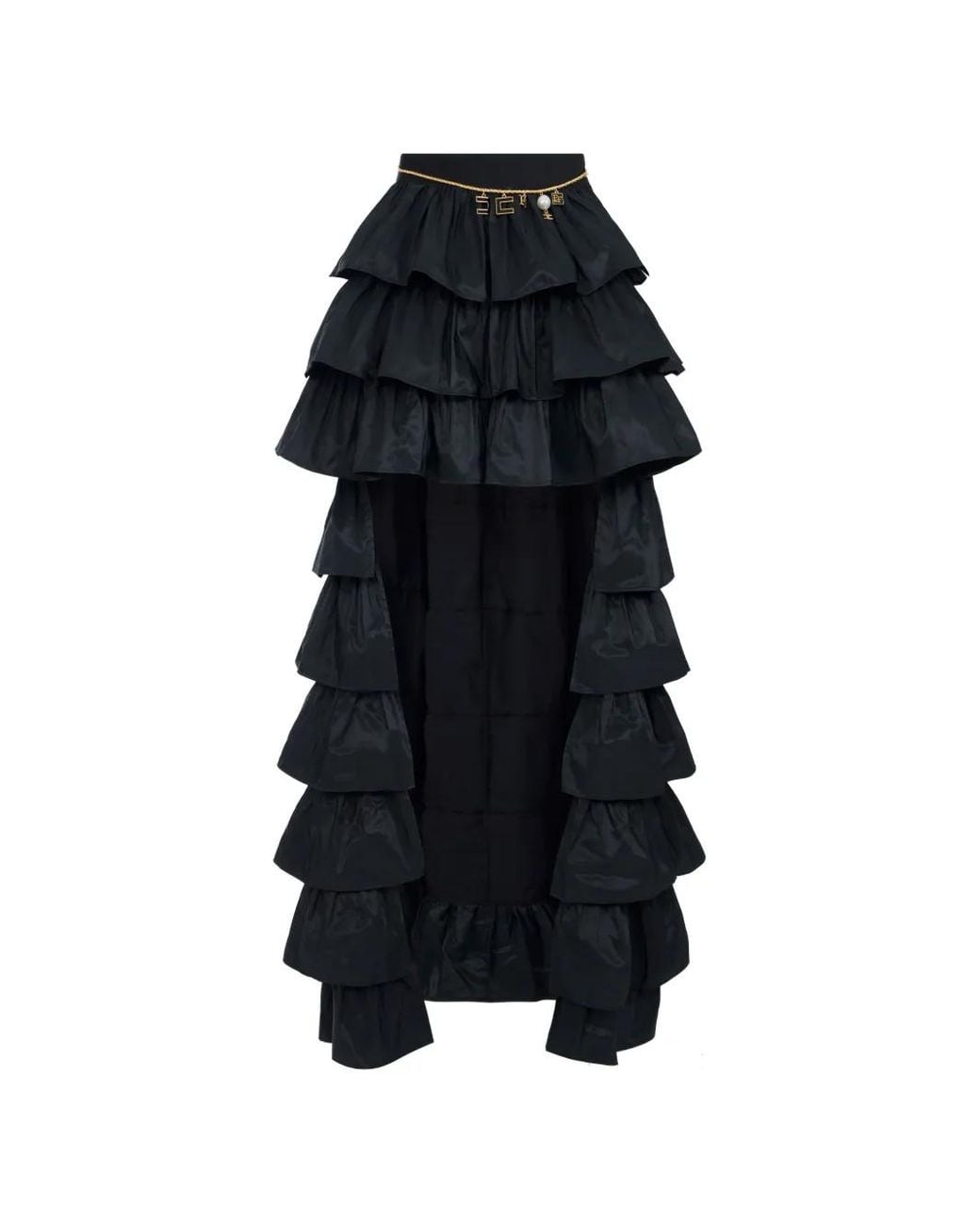 Elisabetta Franchi Black Skirt