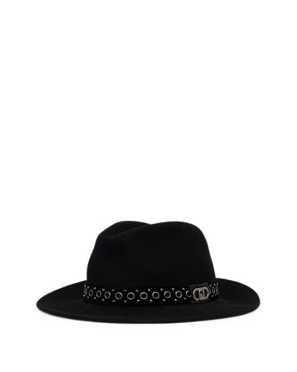 Liu Jo Black Hat Fedora