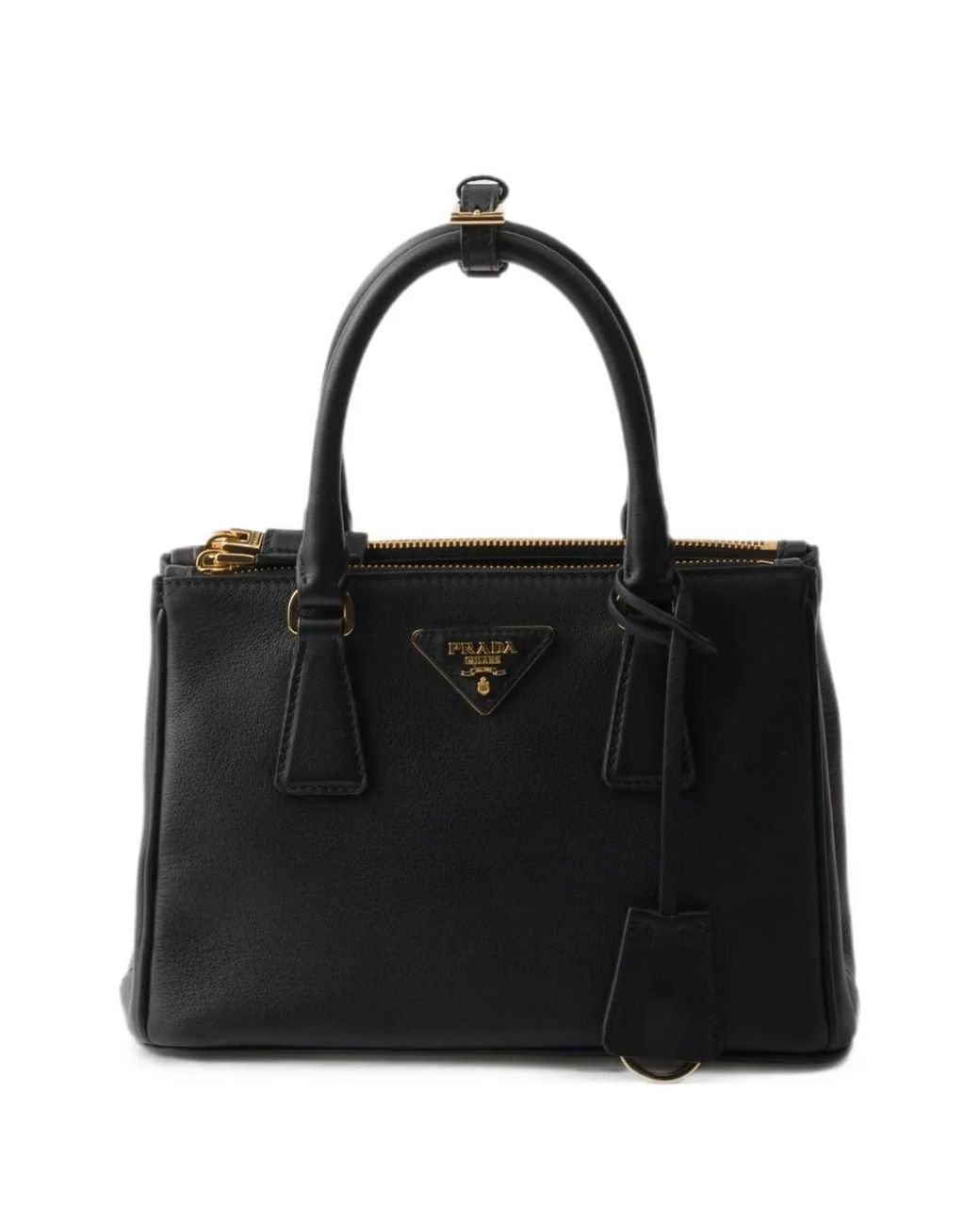 Prada Black Galleria Small Leather Bag