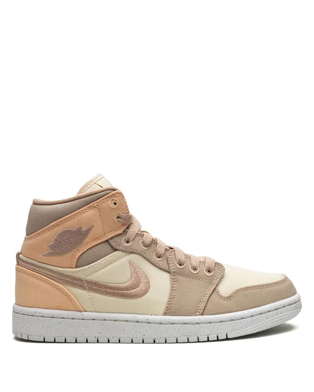Nike Brown Air 1 Mid Se "Canvas Khaki" Sneakers