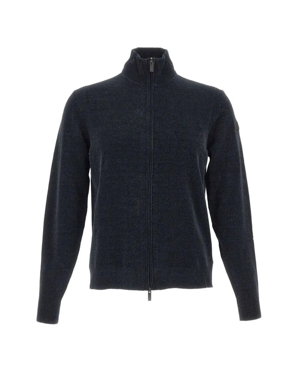 Rrd Blue Velvet Full Zip-Up Cardigan for men