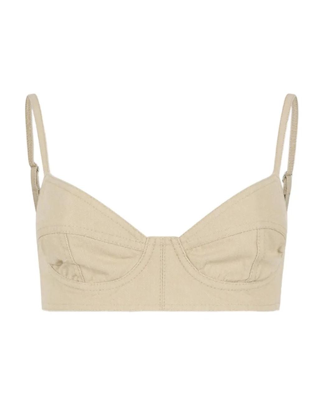 DSquared² Oxford Denim Tiki Bh in het Natural