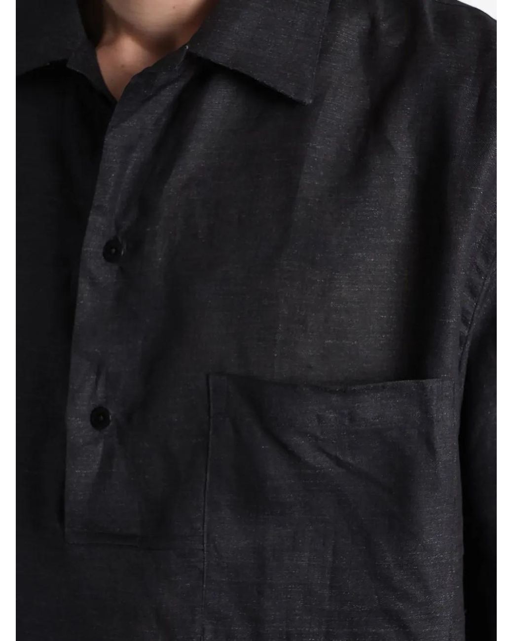 Costumein Black Polx Short-Sleeve Polo Shirt for men