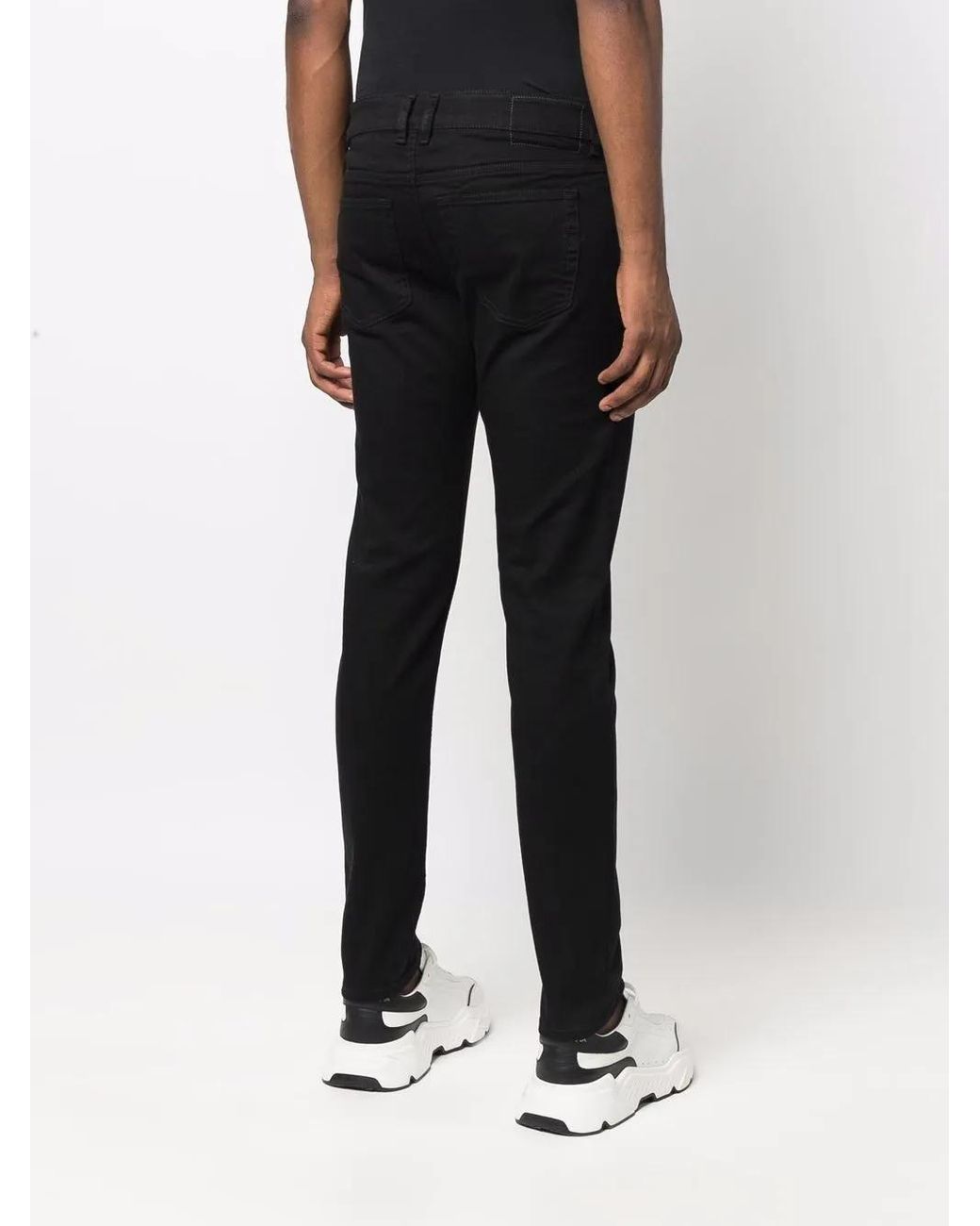 DIESEL Black 1979 Sleenker 09C51 Skinny Jeans for men