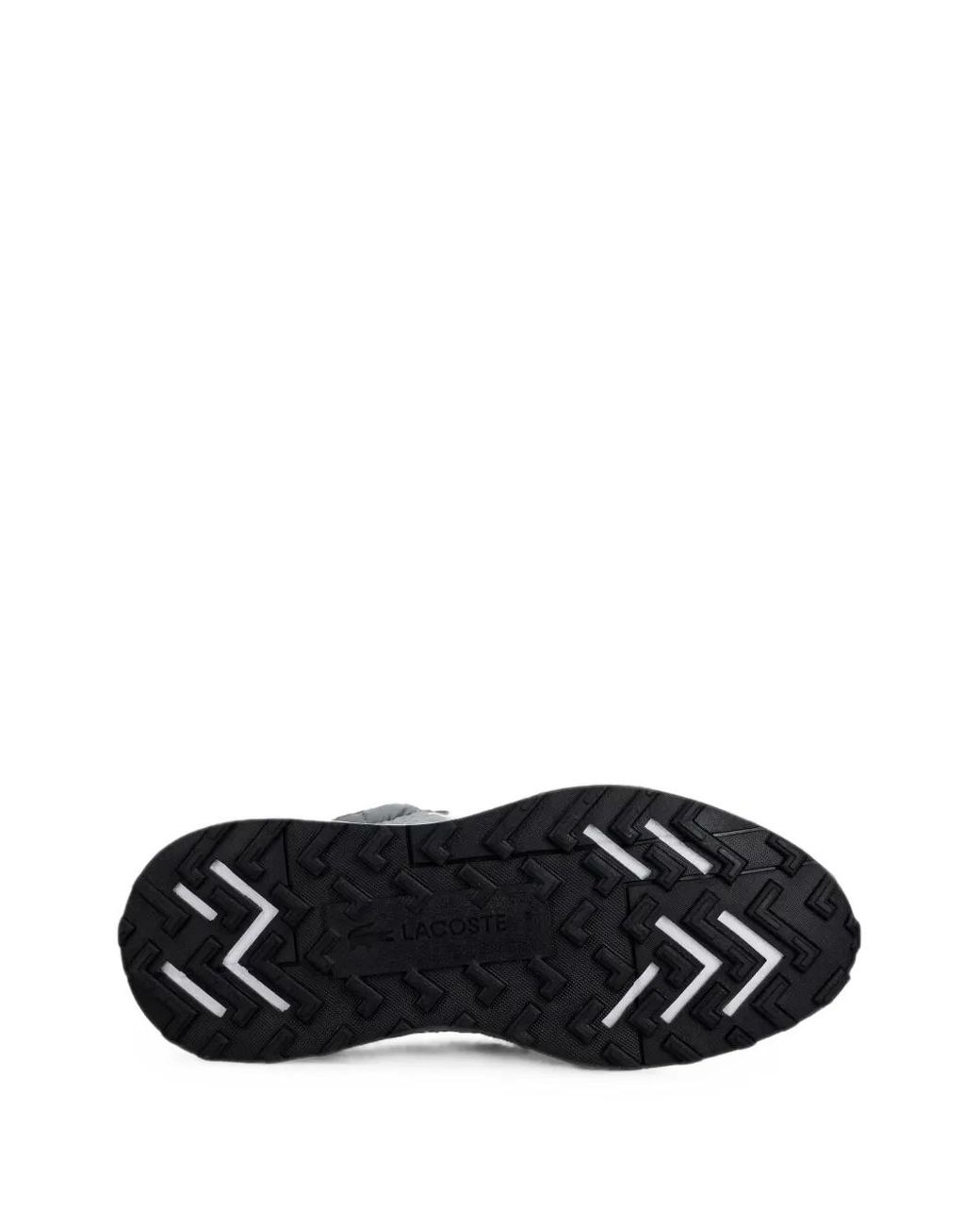 Lacoste Black Quilted Panelled Sneakers for men