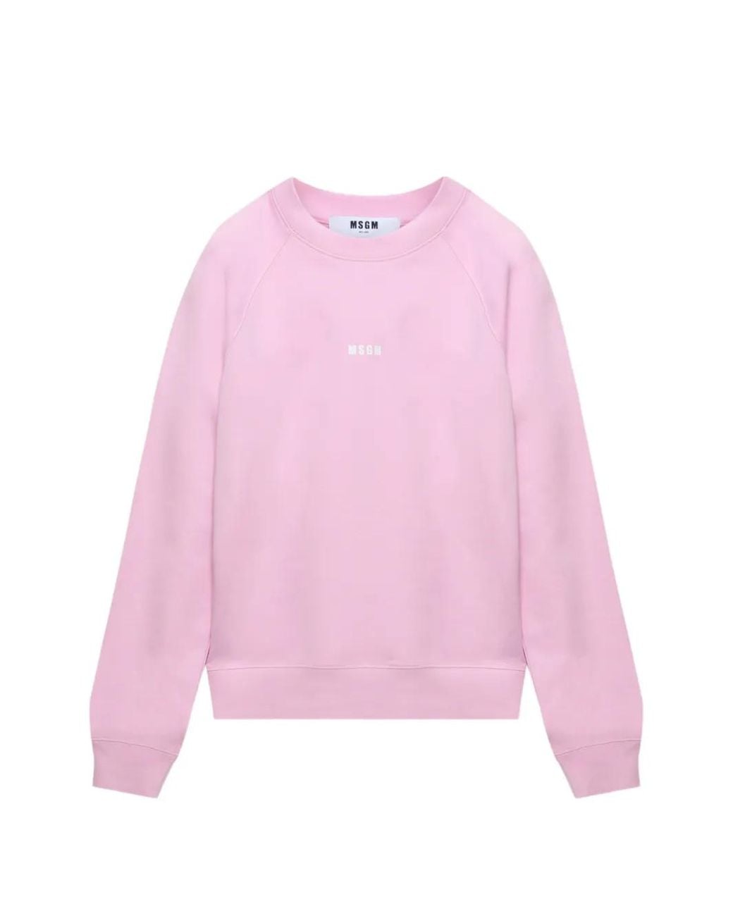 Sudadera Con Logo Estampado MSGM de color Pink